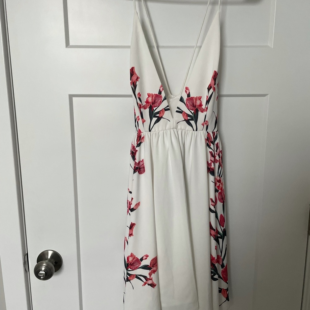 Stylestalker Plunging Strappy Mini Dress